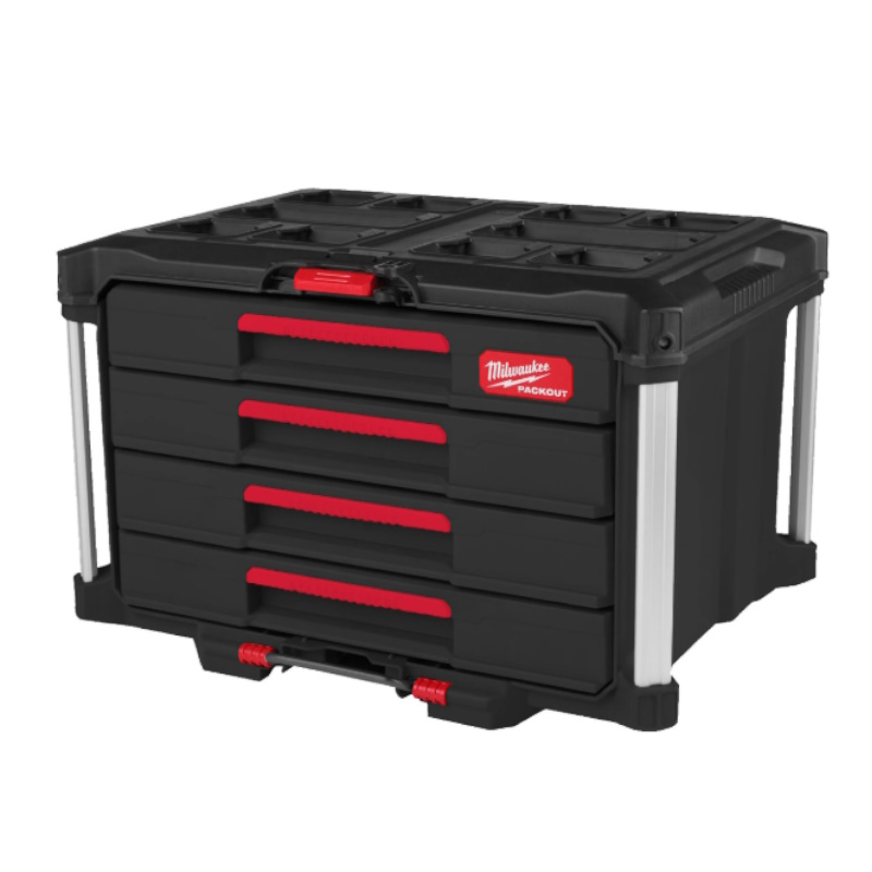 Ящик Milwaukee PACKOUT 4932493189, с 4-мя выдвижными отсеками в Череповце