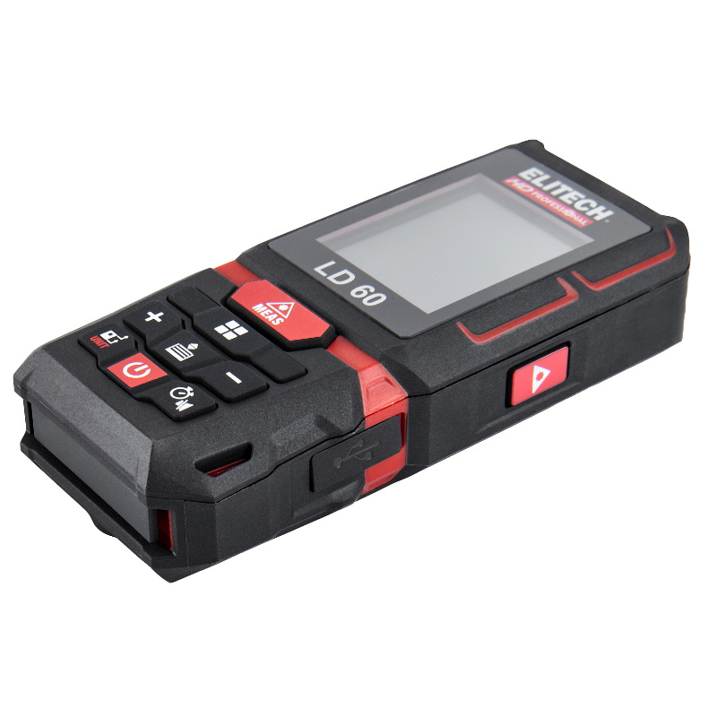 Лазерный дальномер Elitech HD LD 60 204769, 0.05–60 м, угломер, точность-1.5 мм/м в Череповце