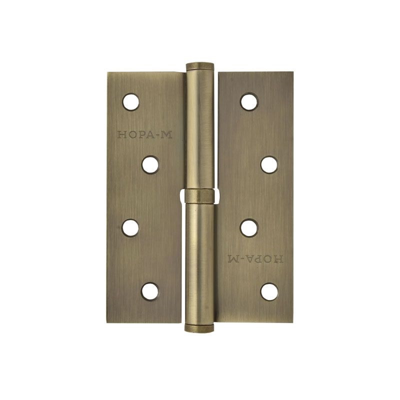 Петля дверная разъемная Нора-М 750-4" 12944, 100*75*2,5, без колпачка, застаренная бронза, правая в Туле