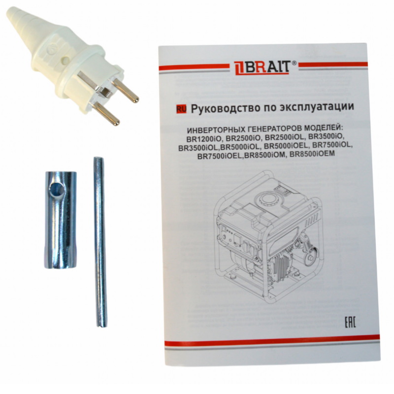 Инверторный генератор Brait BR1200iO, 02.01.065.100