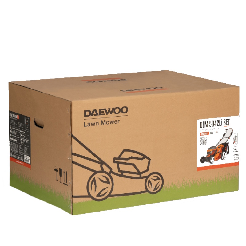 Газонокосилка аккумуляторная Daewoo DLM 5042Li SET