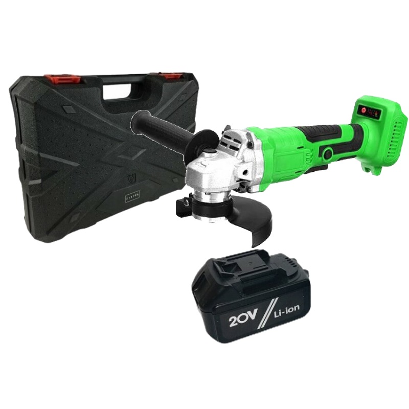 УШМ Zitrek AG 20 Pro (Li-Ion, напряжение 20 в, 4 Aч, количество оборотов/мин 8000, вес 3.34 кг, в кейсе)