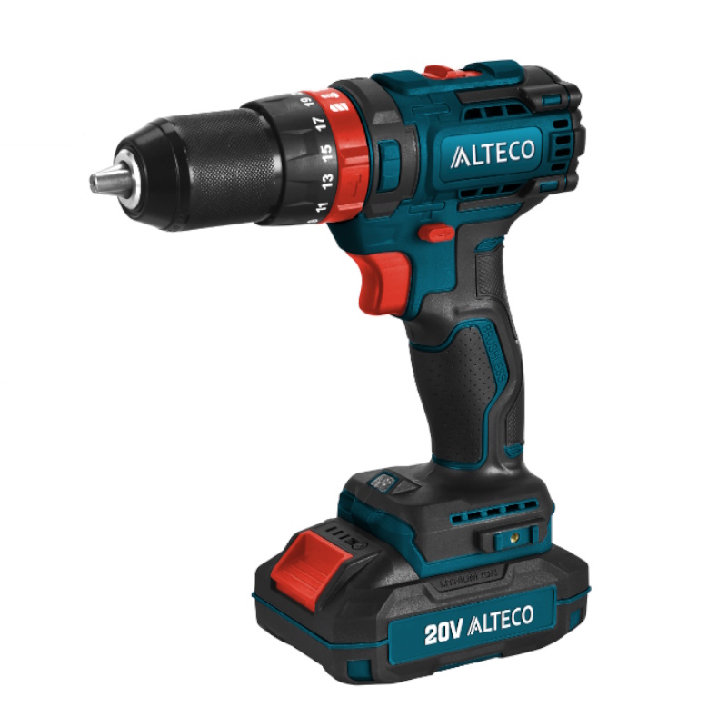 Бесщеточная аккумуляторная ударная дрель шуруповёрт Alteco CID 1813 Li BL X2 62975 во Владимире