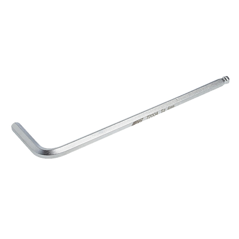 Ключ шестигранный с шаром JTC 72004 Г-образный H4 100 мм 140₽