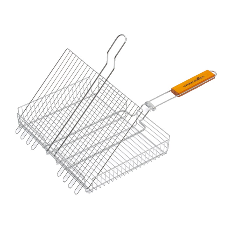 Двойная объемная решетка-гриль Green Glade 7003, 36х41х5 см в Вологде