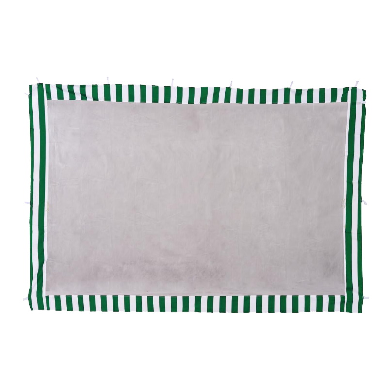 Стенка для садового тента Green Glade 4130 1,95х2,95 м, с москитной сеткой, полиэстер, зеленая в Муроме