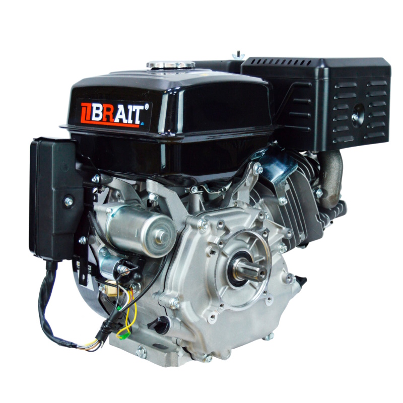 Двигатель бензиновый Brait GE1325EG 03.01.309.002, 13л.с; 25мм вал под шлицы, электростартер в Ярославле