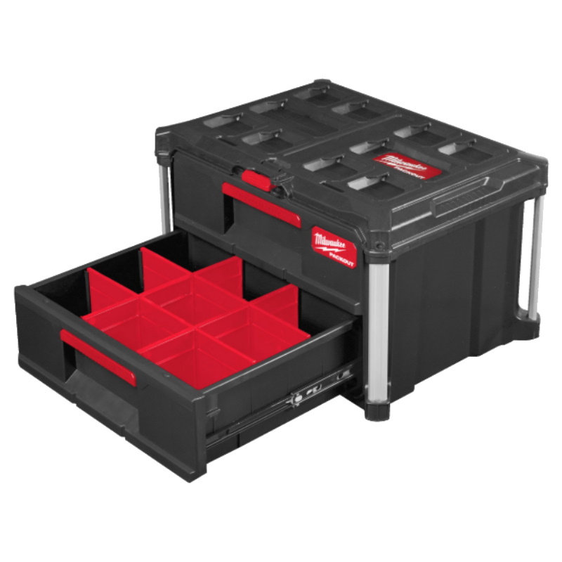 Ящик Milwaukee PACKOUT 4932472129, с 2-мя выдвижными отсеками в Туле