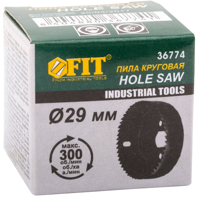 Пила круговая Fit 36774, инструментальная сталь, 29 мм в Костроме