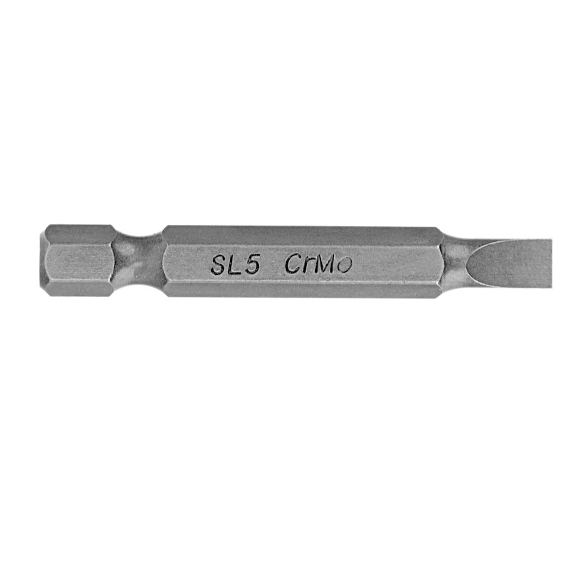 Набор бит Сибртех 11257, SL5x50, сталь CrMo, 5 шт. в Рыбинске