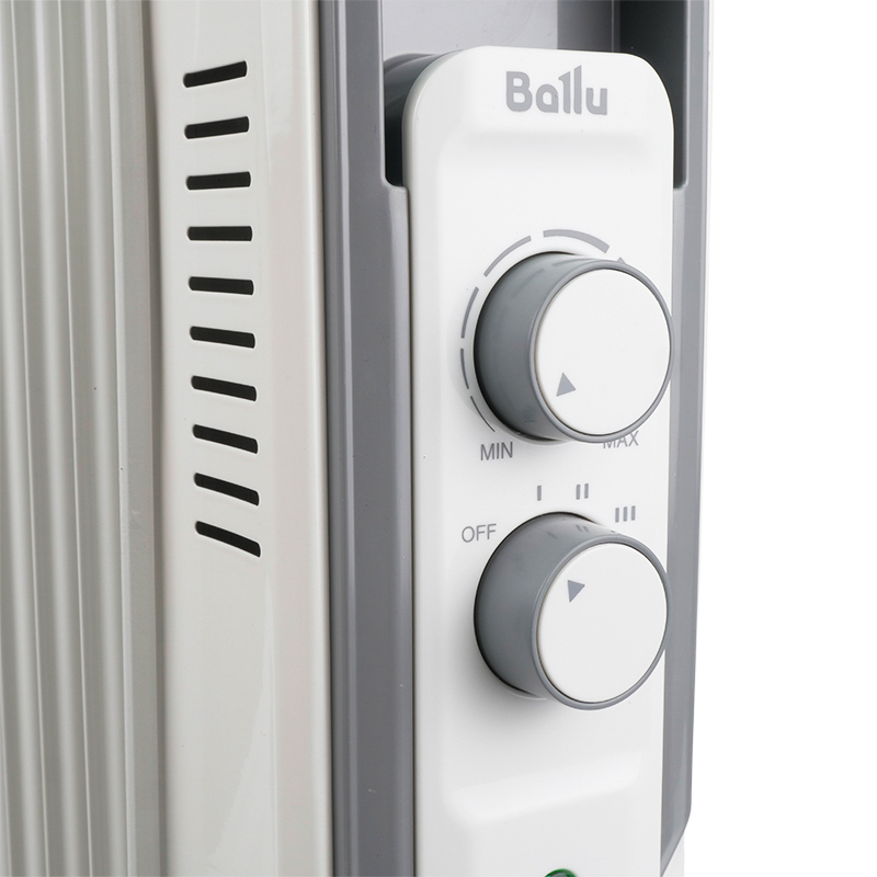 Масляный радиатор Ballu CUBE BOH/CB-07W (мощность 1500 Вт, 7 секций, механическое управление) в Вологде
