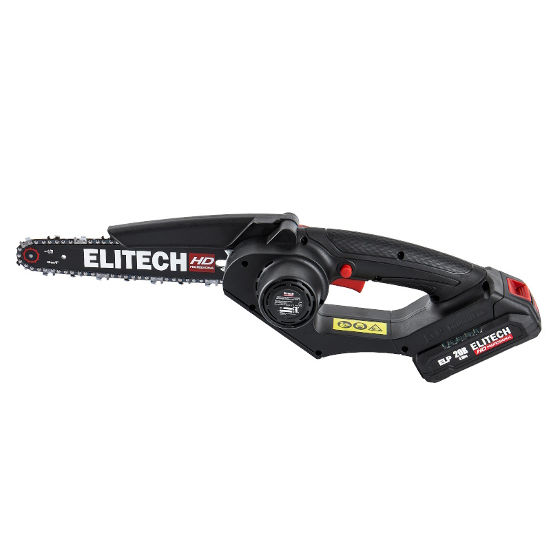 Пила цепная аккумуляторная Elitech HD CS 2008BLK (E1611.016.00), шина 20см., 20В, Li-Ion в Нижнем Новгороде