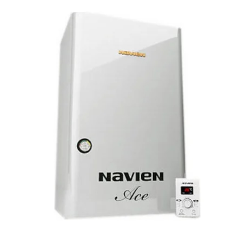 Газовый котел Navien Ace-35K White, двухконтурный, 35 кВт, настенный в Кинешме