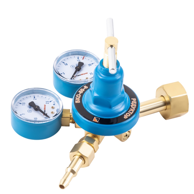 Редуктор FoxWeld БКО-50-5 8337 кислородный 2 манометра ЛАТУНЬ 2120₽