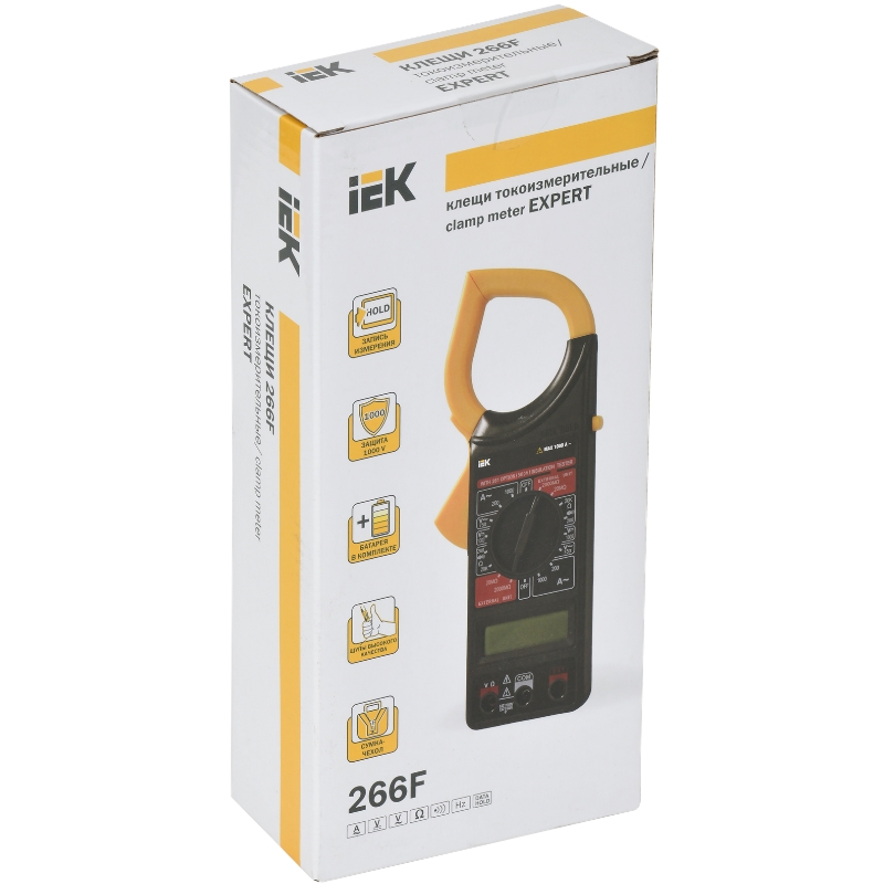 Токоизмерительные клещи IEK EXPERT 266F TCM-1F-266 в Коврове