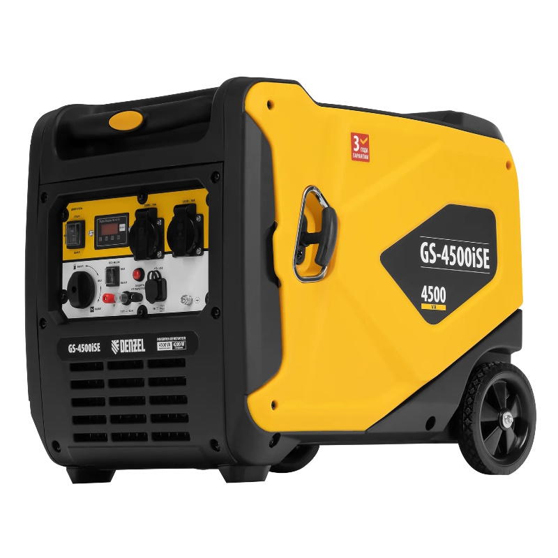 Инверторный генератор Denzel GS-4500iSE, 94714 в Иваново