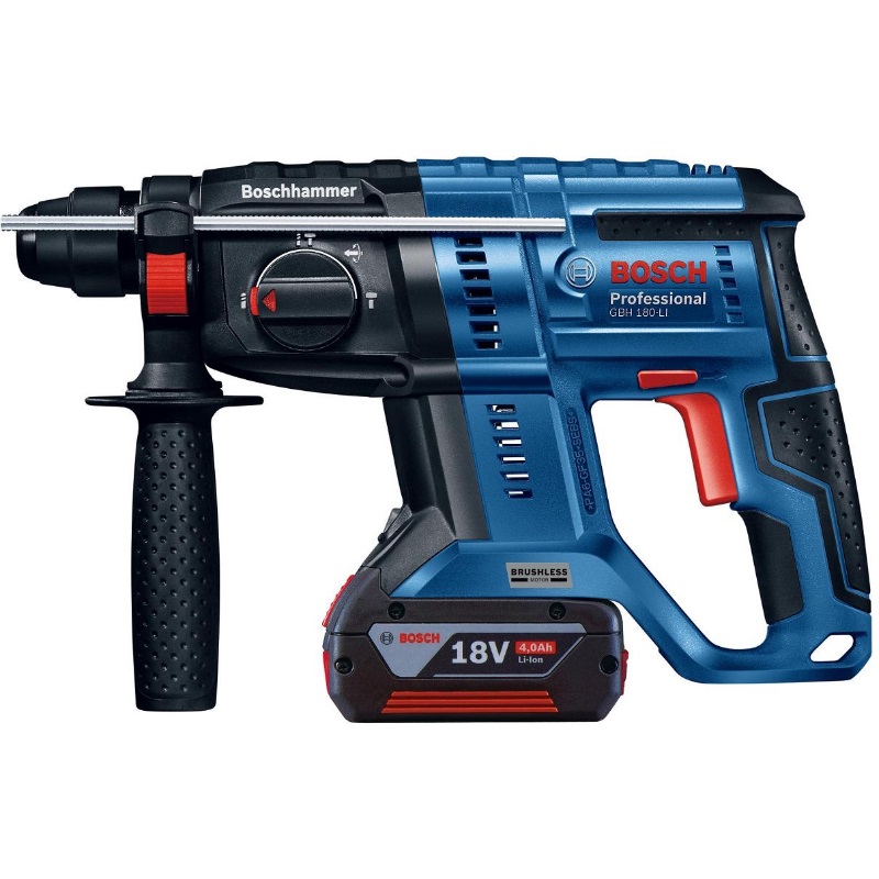 Аккумуляторный перфоратор Bosch GBH 180-LI 0.611.911.121 в кейсе в Рыбинске
