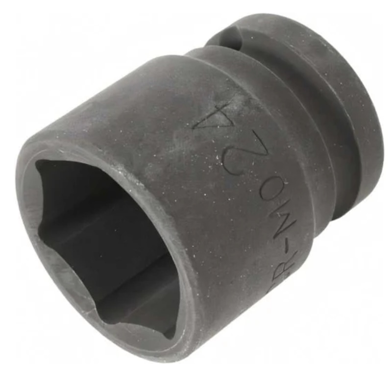 Головка торцевая ударная 6-гранная JTC JTC-443824, 1/2"х24мм, длина 38мм, JTC/1/10/100 в Кинешме
