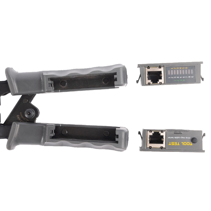 Пресс-клещи КВТ JT-02T 89229, для RJ разъемов, серия ПРОФИ