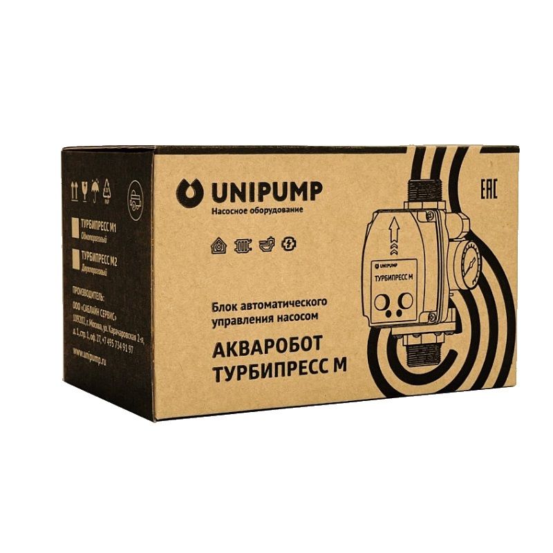 Блок управления насосом Unipump Турбипресс М2 (переключатель с заводским давлением 1,5-3 бар) во Владимире