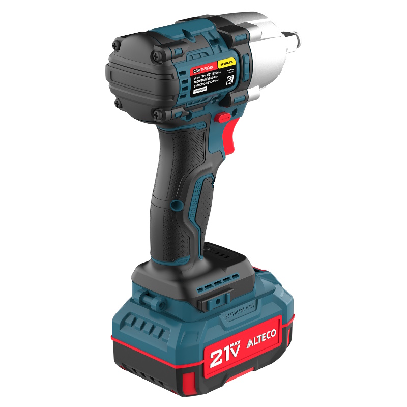 Бесщёточный аккумуляторный ударный гайковерт Alteco CIW 21-500 BL 71516 в Угличе