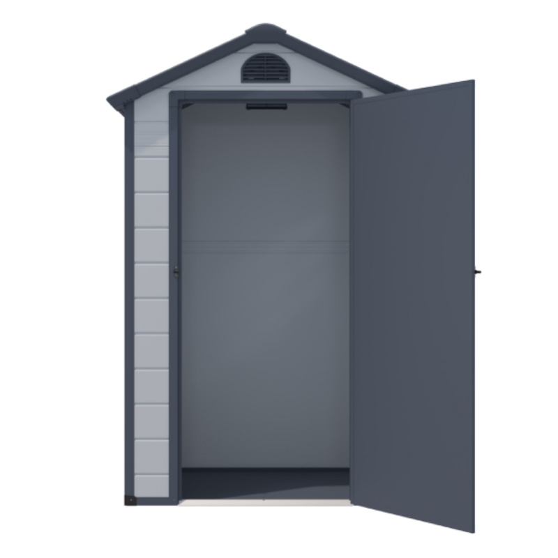 Сарай Wotex Storage-01-2, серый, 134*104*204 см