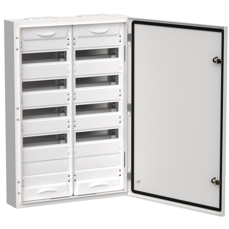 Корпус металлический IEK TITAN 5 ЩРн-120 TI5-50-N-2X060-54, 2х60, 835х570х140, IP54, белый  в Туле