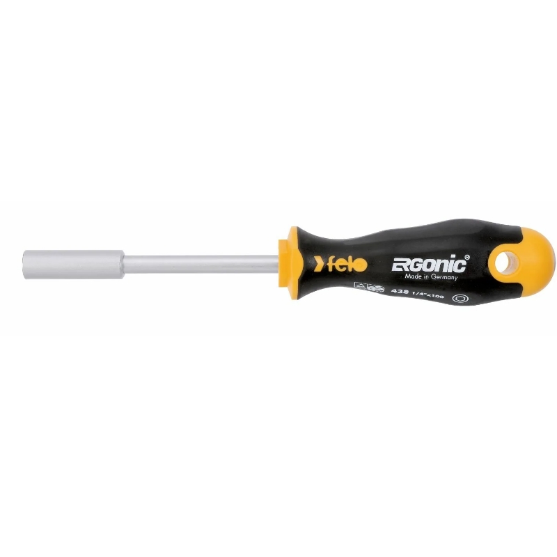 Отвертка Felo Ergonic 43812540, с насадкой под биты 1/4" (Германия) в Ярославле