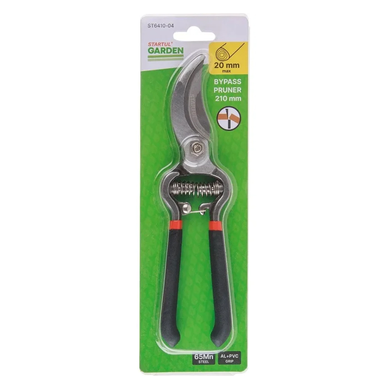 Секатор плоскостной Startul Garden ST6410-04 (21см)