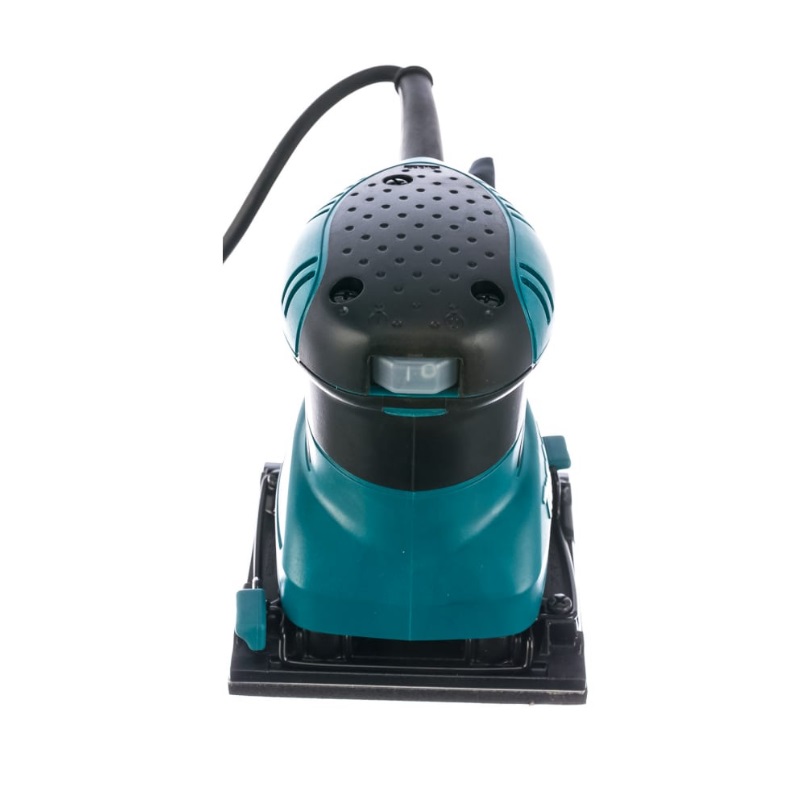 Вибрационная шлифовальная машина Makita BO4556, 200 Вт, 112х102 мм, с пылесборником и комплектом наждачной бумаги в Твери