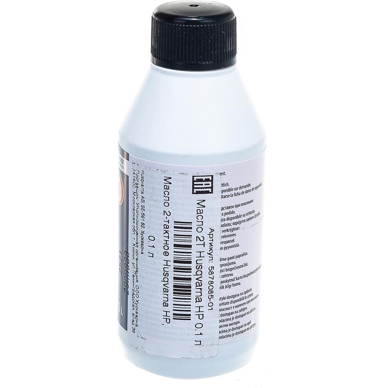 Масло моторное для 2-х тактных двигателей и инструмента Husqvarna 5878085-01, HP, 0.1 л в Коврове