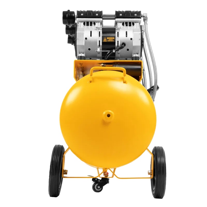 Компрессор безмаслянный малошумный Denzel DLS 1800100 58028