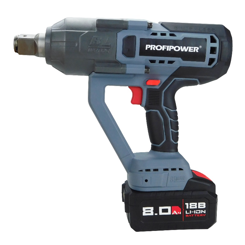 Аккумуляторный гайковерт бесщеточный ударный ProfiPower T-2500N E0189 (Литий-ионный-1шт,8.0Ач,2500Нм,З/У,в кейсе) в Александрове