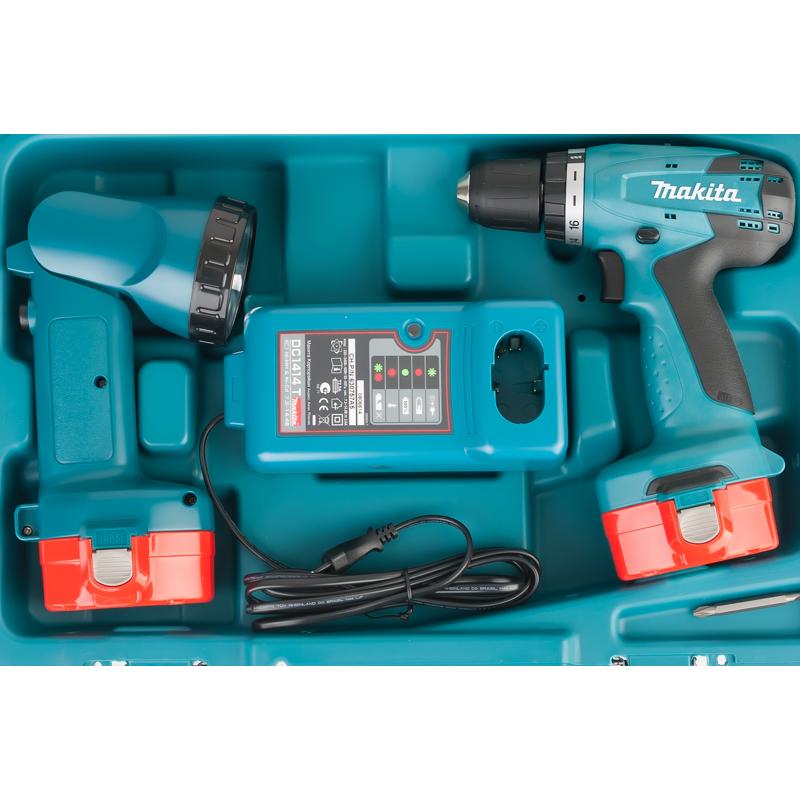Аккумуляторная дрель-шуруповерт Makita 6281 DWPLE