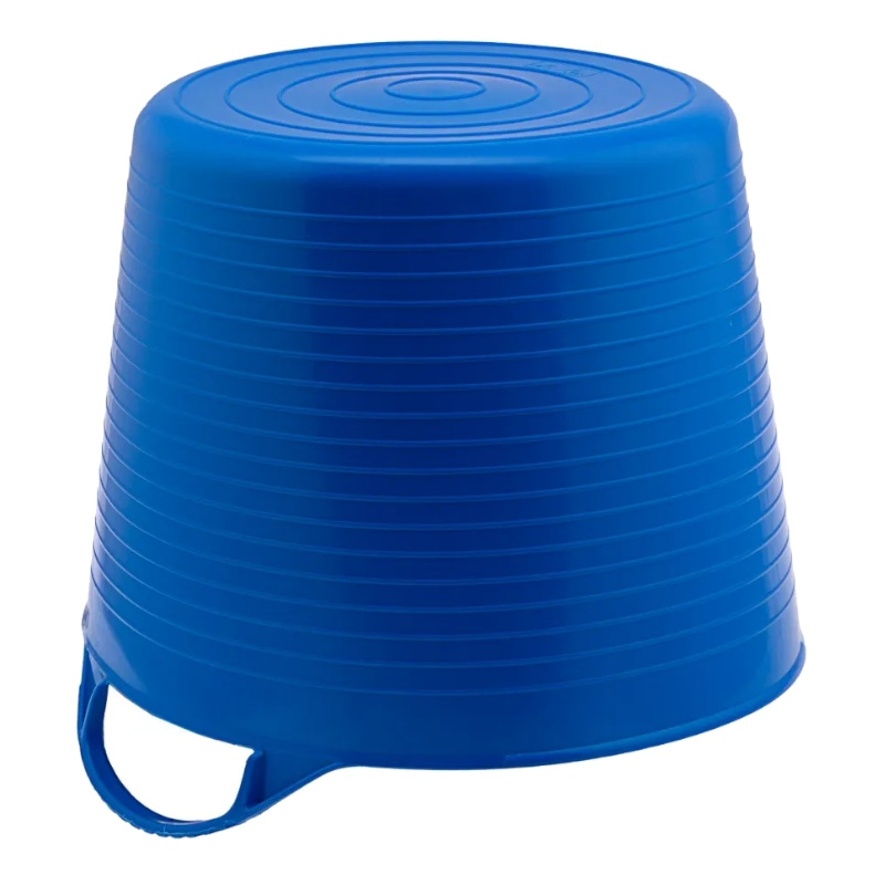 Ведро гибкое сверхпрочное Сибртех 67508, полиэтилен 40 л, синее