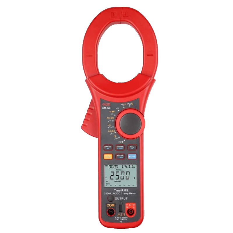 Токовые клещи RGK CM-50 721357, цифровые с поверкой в Муроме