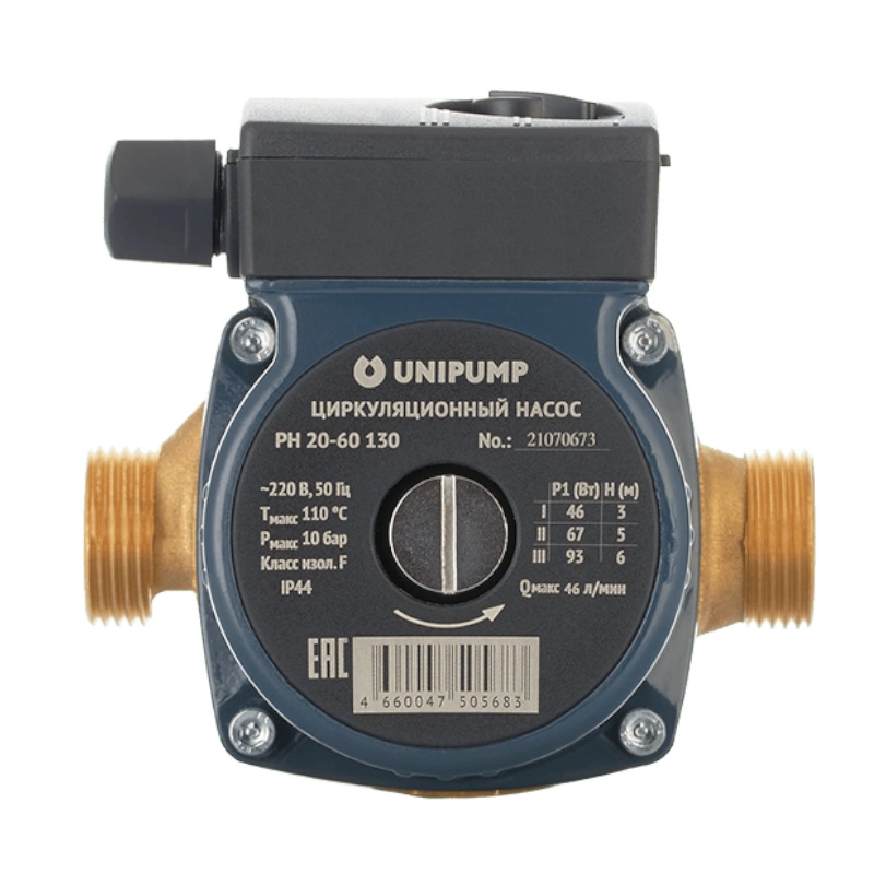 Циркуляционный насос Unipump PH 20-60 130 (ГВС) 66193 в Вологде