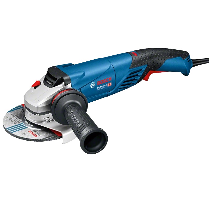 Угловая шлифмашина (болгарка) Bosch GWS 18-125 SL 0.601.7A3.200, 125 мм, 1800 Вт, плавный пуск, регулировка оборотов в Муроме