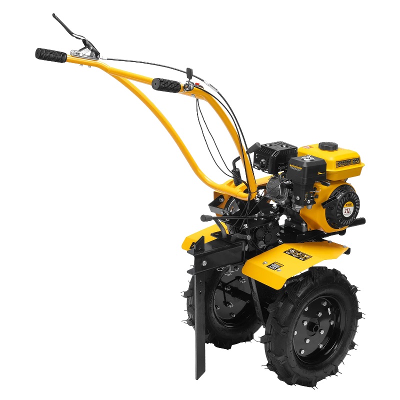 Бензиновый мотоблок Denzel DPT-370S, 7 л.с., 3 вперед / 1 назад, редуктор шестерёнчато-цепной, 56443 в Костроме