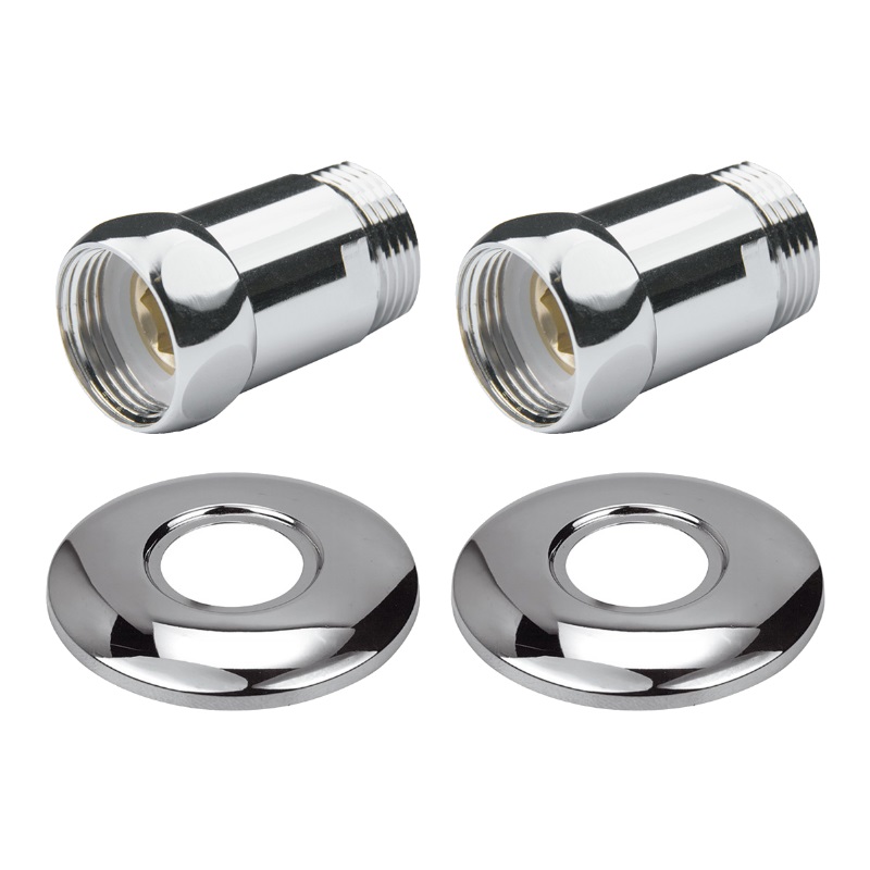 Прямое соединение для полотенцесушителя Point PN00002 1х1 гш хром пара 1662₽