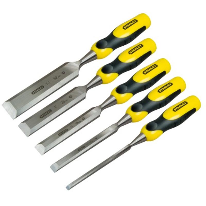Набор стамесок по дереву Stanley 216885 (ручные, 5 шт)