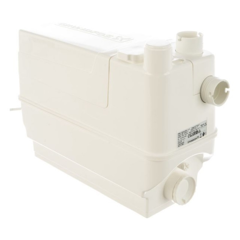 Санитарный насос для кухни Grundfos Sololift 2 C3 (установка горизонтальная: 0.64 кВт)