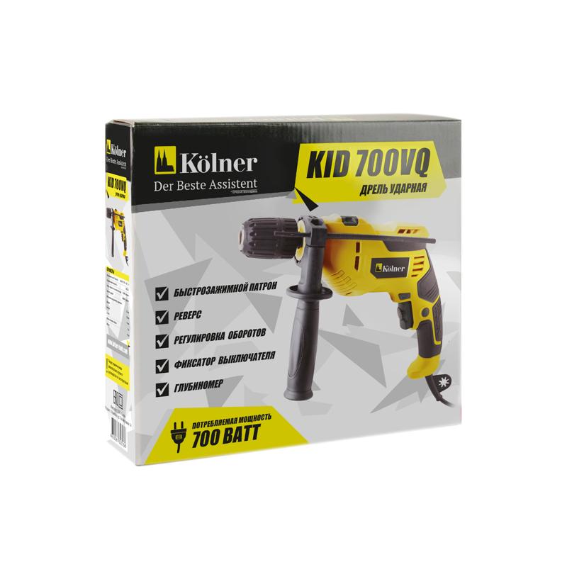 Дрель ударная Kolner KID 700VQ 700 Вт