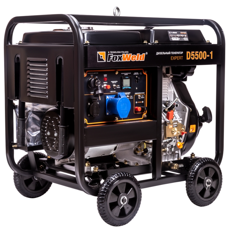 Дизельный генератор FoxWeld Expert D5500-1, 8895 во Владимире