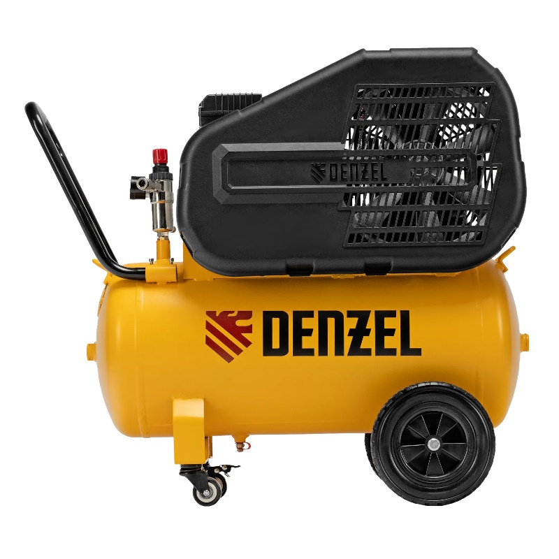 Компрессор воздушный Denzel BCI 2100/50 58115, ременной привод, 2,1 кВт, 50 литров, 400 л/мин в Рыбинске