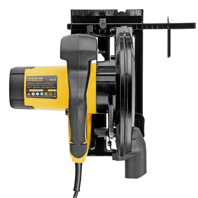 Пила циркулярная Denzel CSD-190 27306, 1600 Вт, 190 мм в Костроме