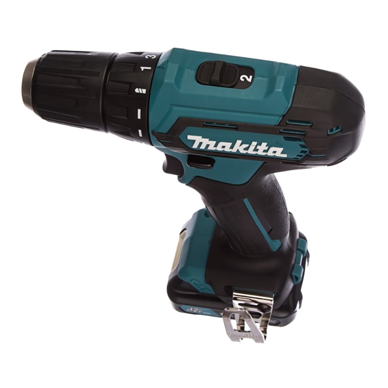 Аккумуляторная дрель-шуруповерт Makita DF333DWYE4 (2хАКБ 12 В, 1.5 Ач, кейс + набор бит B-28905) в Твери