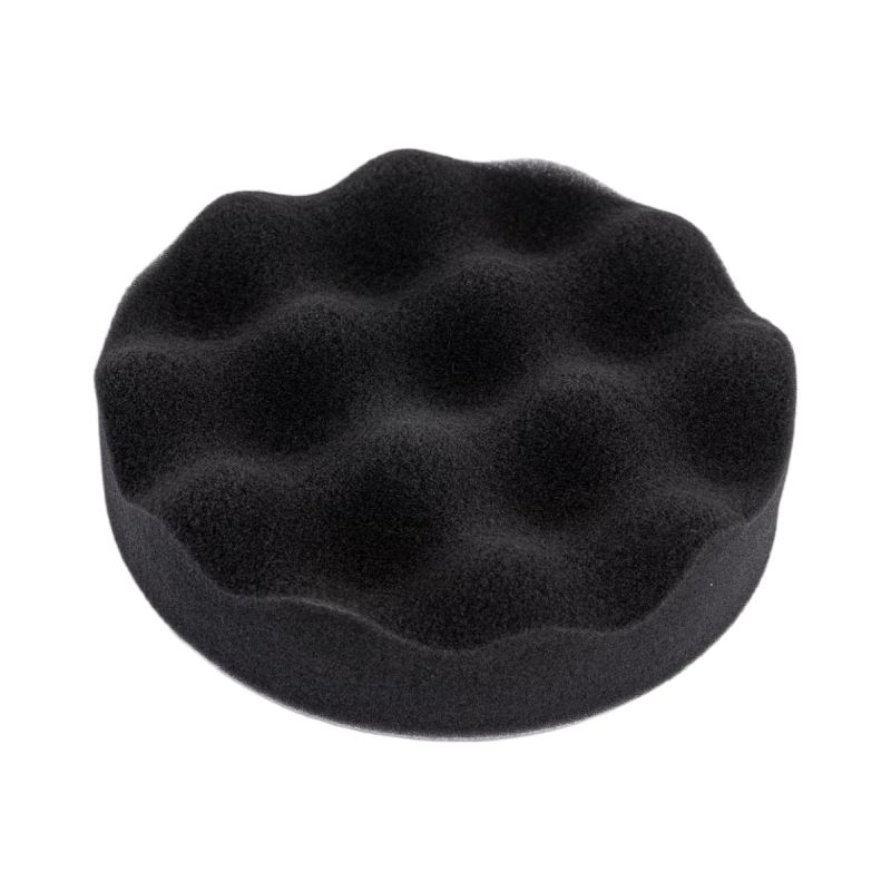 Насадка полировальная из поролона Makita D-62664, 125 мм, волнистая, черная, липучка