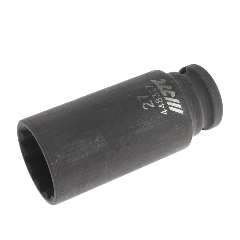 Головка торцевая ударная JTC JTC-448327 тонкостенная 12-гранная 12х27мм длина 82 мм 1035₽