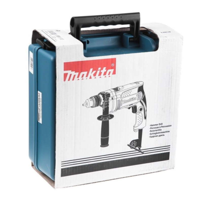 Дрель ударная Makita HP 1630KX2, 710 Вт во Владимире